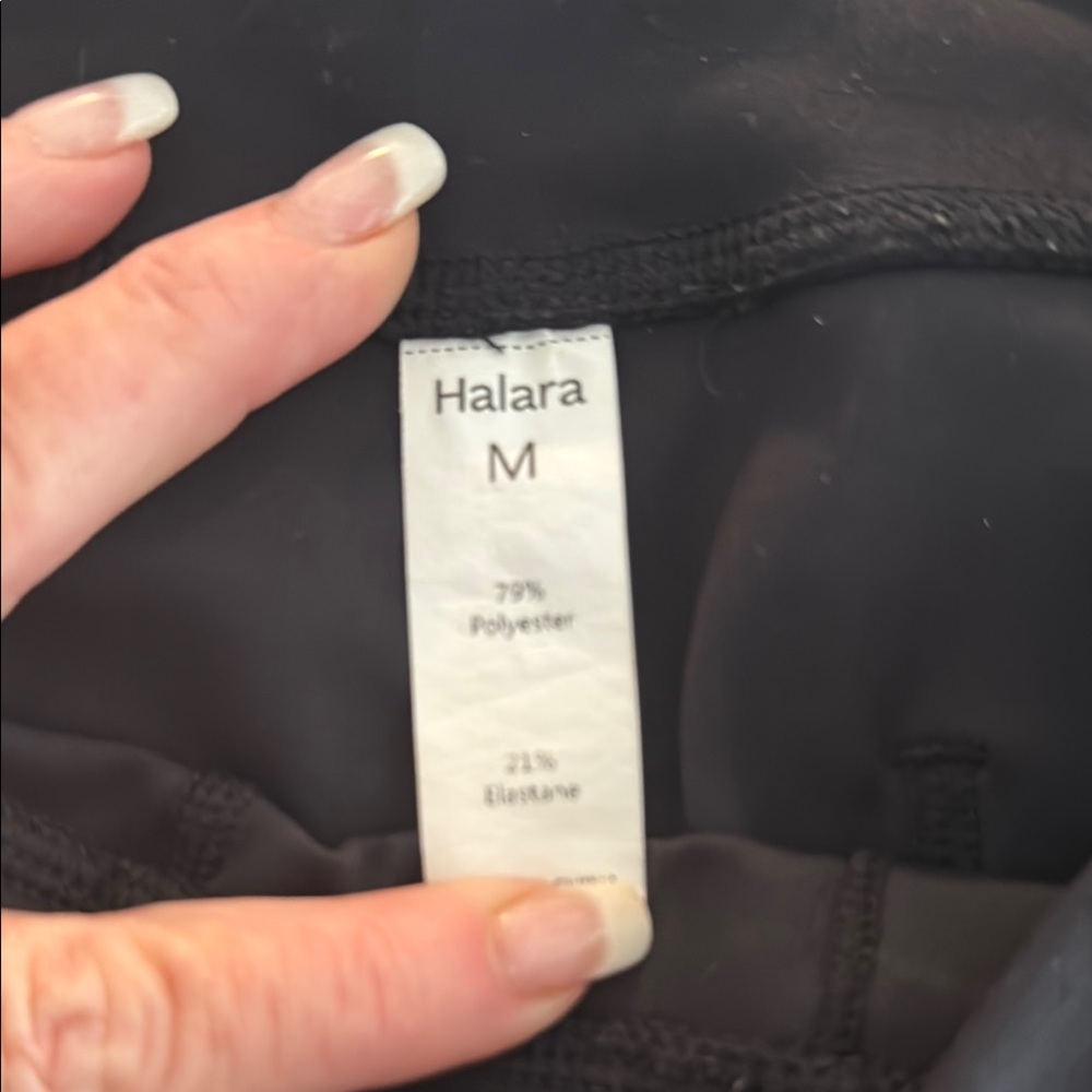 Black High-Waisted Leggings with functional front and back pockets!